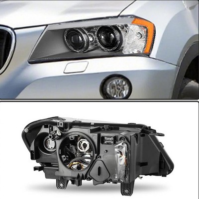63117276995 XENON Headlight Assembly W/O AFS Driver Side Lamp For 11-2014 BMW X3