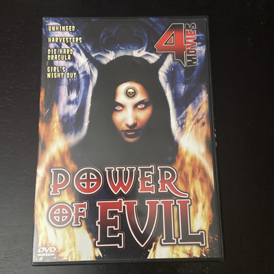 Power Of Evil: Unhinged, Harvesters, Die Hard Dracula, Girl's Night Out (DVD)