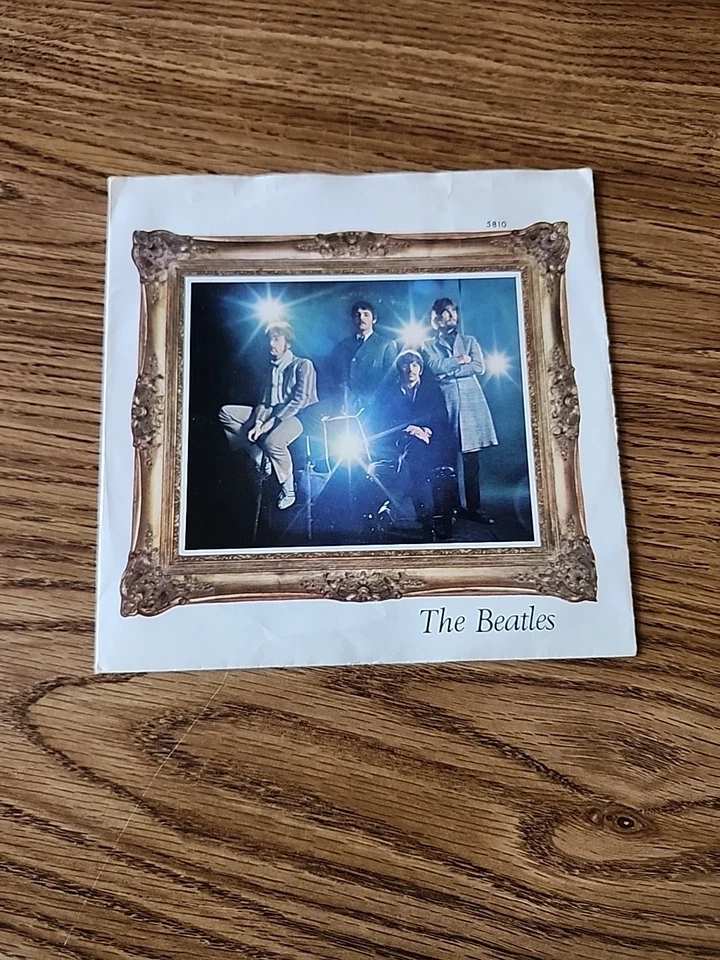 The Beatles "Strawberry Fields Forever" 1967  east 7" pic sleeve vg+ cond USA - Image 2 of 4