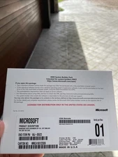 Microsoft Windows Vista Business 64-bit for System Builders [DVD]