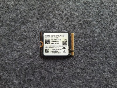 Western Digital PC SN740 2TB M.2 2230 NVMe Internal SSD (SDDPTQE-2T00)