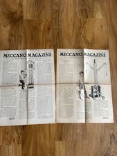 Meccano Magazine Vol 1 No 2 & No 4 Original 1916-17 Early Issues Pair
