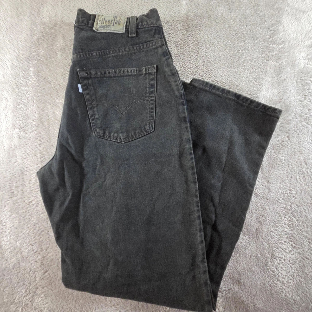 Levi's Silvertab Black Jeans for Men for sale | eBay