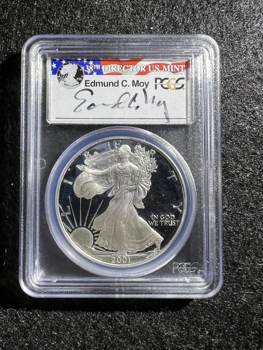○アメリカ 2001年W PCGS PR70DC イーグル銀貨 【公式通販】