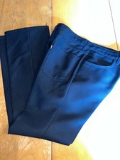 VINTAGE LEVIS BLACK TAB STA PREST 517 BOOTCUT PANTS 32 x 32 NAVY