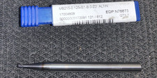 NIAGARA N76673 1/8" LOC, 2 Flute, Solid Carbide Ball End Mill new