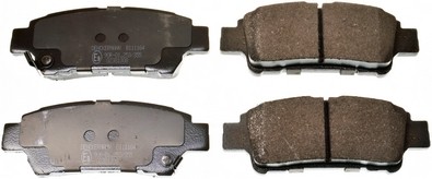 Rear DENCKERMANN B111164 Brake Pad Set, disc brake for TOYOTA