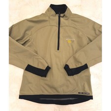 Mountain Hardwear Gore Windstopper Womens L Pullover Jacket Tan Black USA Made