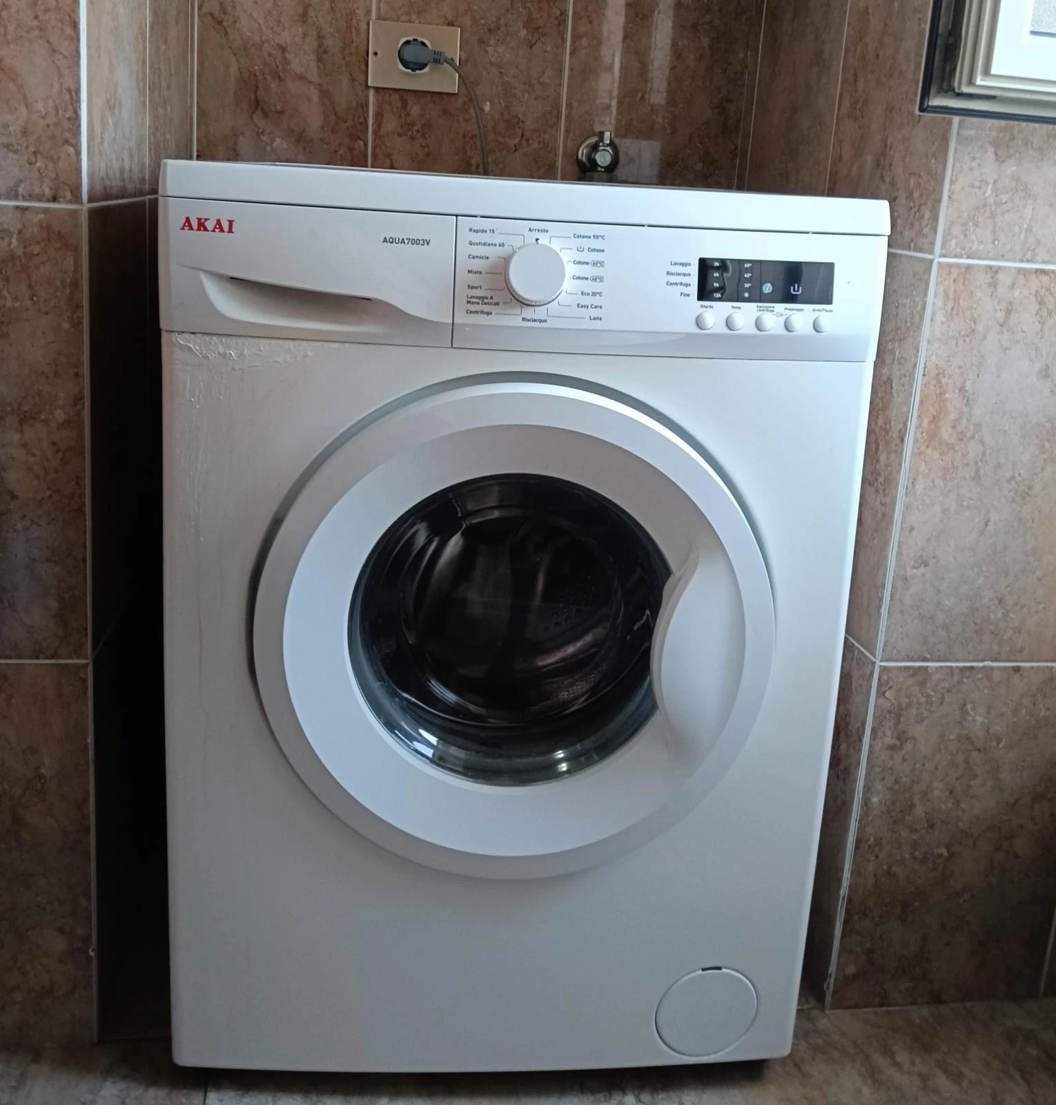 Nuova inserzione lavatrice 8 kg Akai viene aperta una nuova finestra o scheda