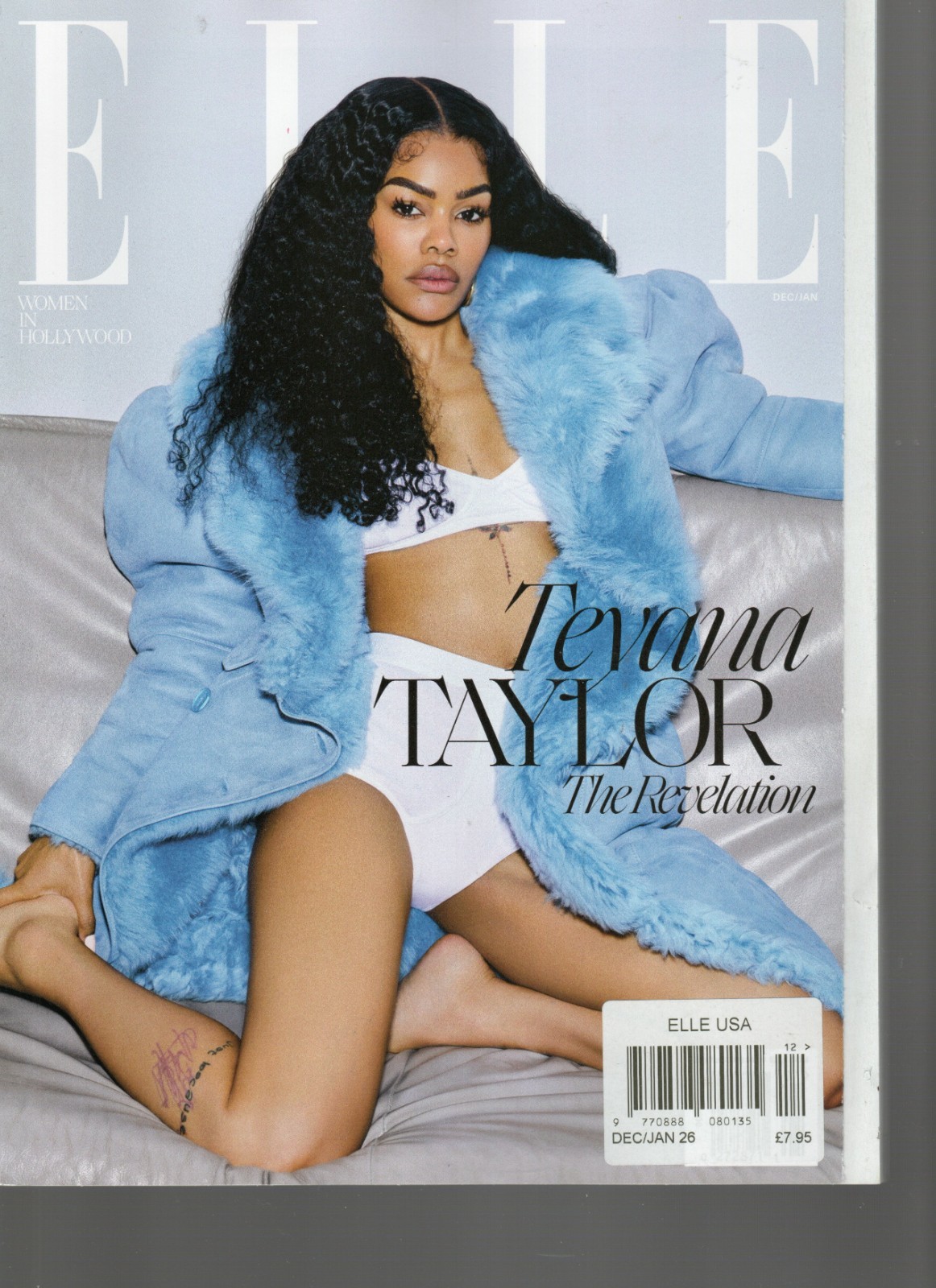 Elle USA Magazine December 2025 - Teyana Taylor, Rose Byrne, Jessie Buckley