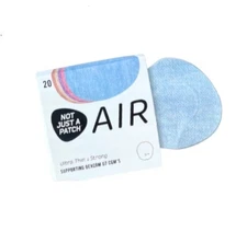 Not Just A Patch Air for Dexcom G7 ONE+ Stelo CGM 20 Pack Multicolor Waterproof
