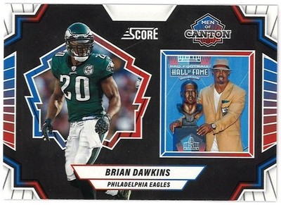 2025 Score, Men of Canton insert - #10 Brian Dawkins