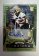 2019 Panini Prizm Rookies Lil'Jordan Humphrey #362 Neon Green Pulsar Prizm Auto