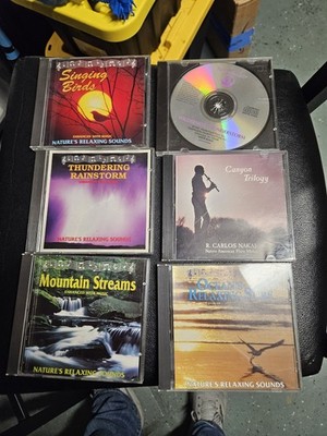 6 Random Natural Nature Sounds Relaxation Sleep Therapy White Noise Used  CD