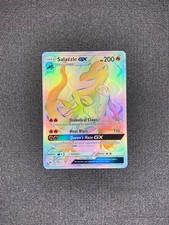 Pokemon TCG Sun & Moon Burning Shadows Salazzle GX Secret Rare 151/147 Rainbow on eBay