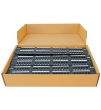 Icc ICMPP485EV Patch Panel, Cat 5e, 48-port, 2rms, 6 Pk