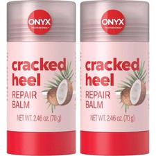 Onyx Professional Cracked Heel Repair Balm Stick 2 Pack Dry Cracked Feet Treat