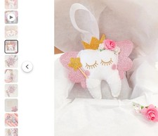 sonalized Tooth Fairy Pillow   Handmade Felt Pil