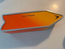 Veuve Clicquot Champagne Destination Arrow Tin Only - Blank - Customizable- New