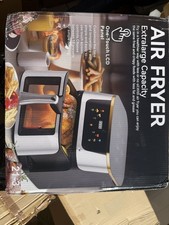 Best Cucina 8L Air Fryer LED Digital Touch Display 1800W 7 Programs Silver NEW