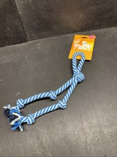Dog Rope Toy - Dog Rope Tug Handle Small Tug Toy Leaps Bounds New