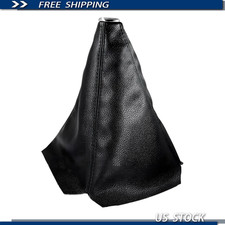Universal Car Gear Shifter Boot Dust-proof Sleeve Leather Black Cars Universal Car Gear Shifter Boot Dust-proof Sleeve Leather Black Cars