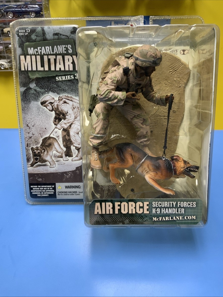 McFarlane's Military - Series 3 - Air Force Security Forces K-9