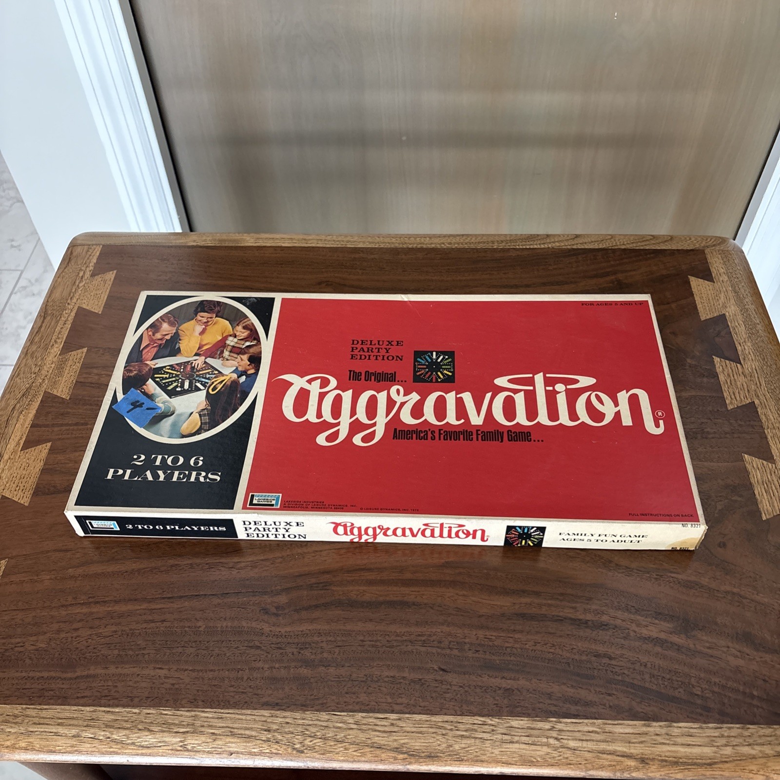 Vintage Aggravation Game 1970 Deluxe Party Edition Board Game