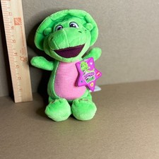 Barney's World Baby Bop Dinosaur Plush Barney Friend 8  Fisher Price - NWT 