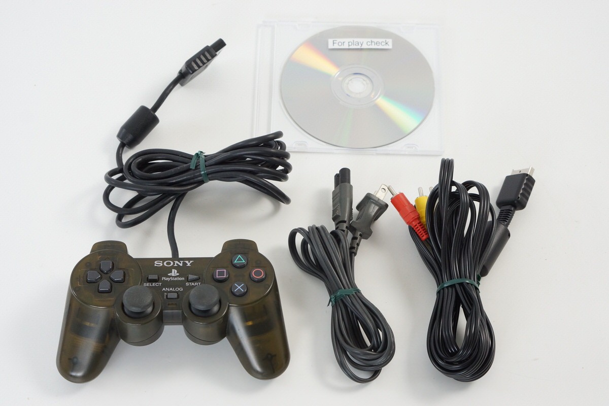 PS2 Console ZEN BLACK SCPH-37000 B Tested System Made in japan