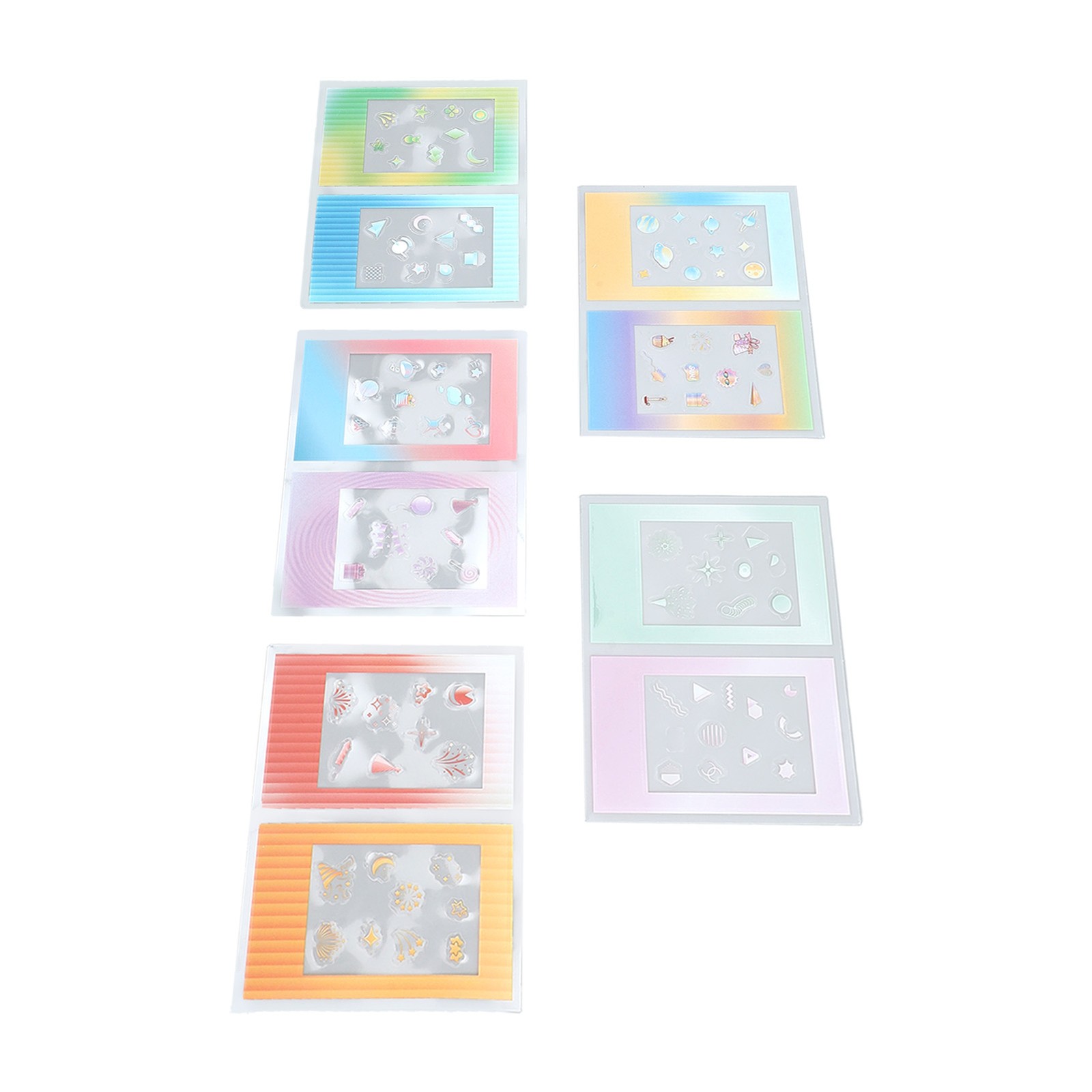 10pcs Exquisite DIY Scrapbook Sticker For Diary Notebook Easy To Use