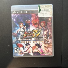 Super Street Fighter IV 4 Arcade Edition Sony PlayStation 3 PS3 2011 CIB USA