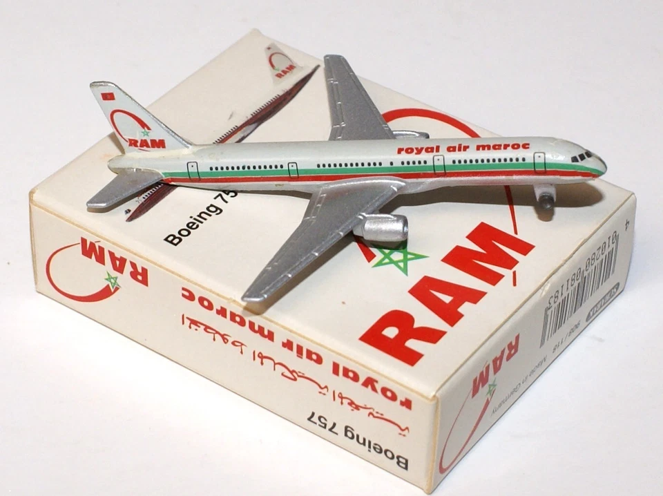 Schabak...Ram...royal air moroc...Boeing 757...(MIB) 1:600 - Image 3 of 4