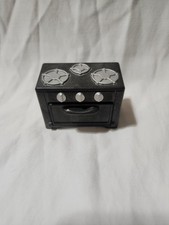 Calico Critters Sylvanian Families Kitchen Replacement Black Stove Top Oven