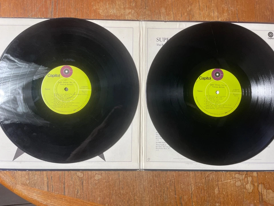 Super Oldies/Vol. 6 vinyl LP Capitol Records STBB-401 1969 - Image 2 of 4