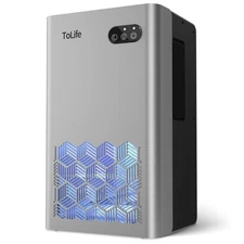 ToLife Dehumidifier for Home, 1000 sq.ft Dehumidifiers Basement Bedroom Silver