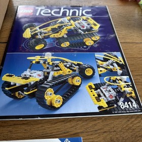 LEGO Technic 8414 - Mountain Rambler Dragster Off Road + Manual - Incomplete