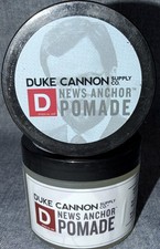 Duke Cannon News Anchor Pomade Strong Hold Natural Finish 4.6 Oz - Lot of 2