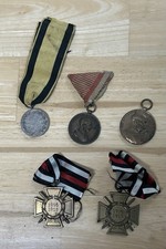 Konvolut historischer Orden / Medaillen – Erster Weltkrieg – Militärisch | WW1