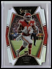 2021 Panini Select #184 Derrick Gore Silver Prizm Die Cut