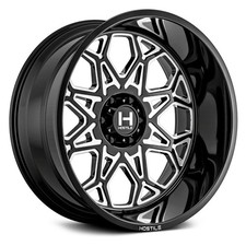 Hostile H132 Anvil Wheel 22x12 -44 6x139.7 106.1 Black Single Rim