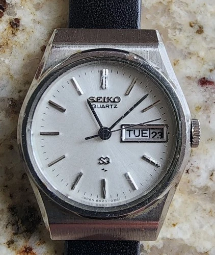 Vintage 1982 Seiko Ladies Day Date Watch, New 🔋, Good Condition, Runs Good