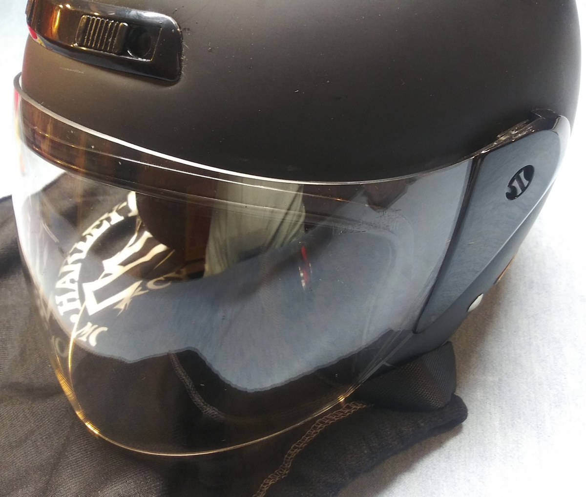 Harley-Davidson Motorcycle Helmet Jet Flat Black Size M 98011-01V