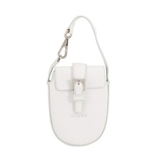 LOEWE Pouch Leather White
