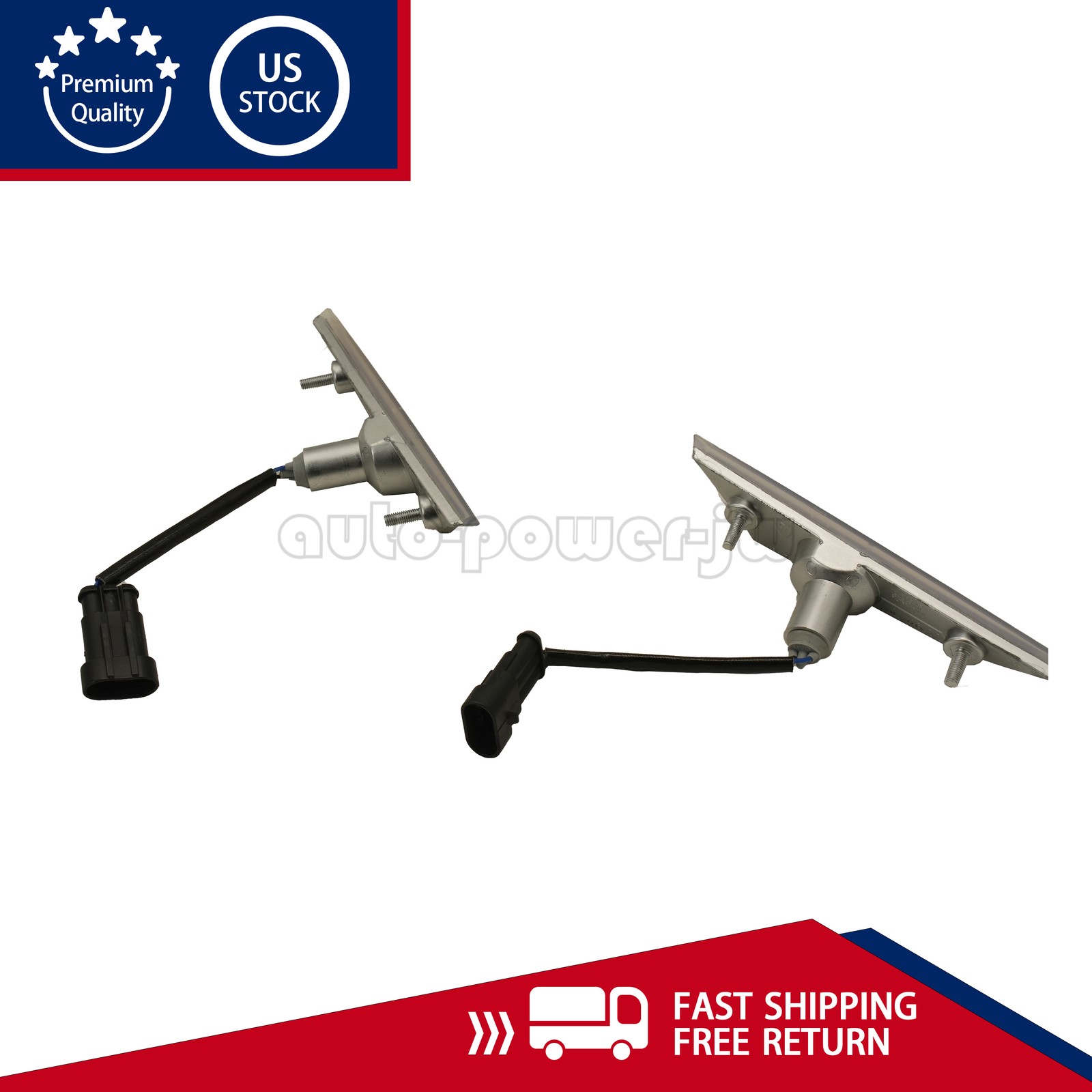 2PCS Front Bumper Side Marker Indicator For Lamborghini Gallardo 400945119D/120D