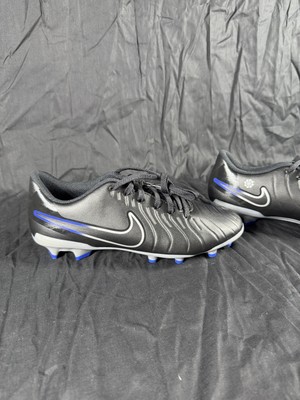 Nike Tiempo Legend 10 Academy FG MG Soccer Shoes Men s US 7 Black Blue Cleats