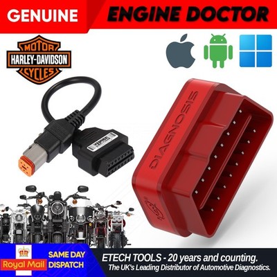 Bluetooth Motorcycle Engine Error Code Scanner Diagnostic Tool Harley Davidson 6