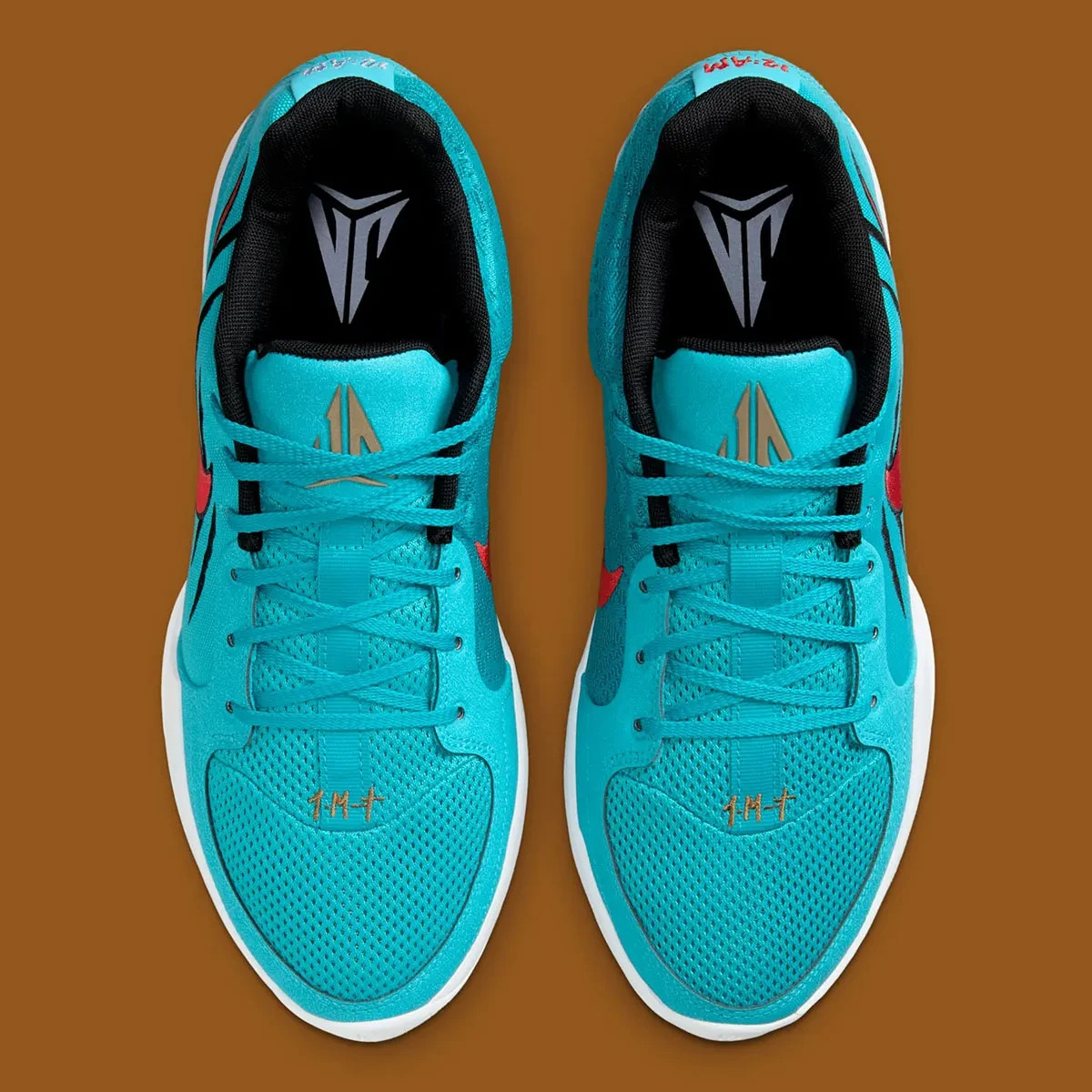 Nike Ja 2 Scratch Mens Size 13 Rapid Teal Black Ale Brown