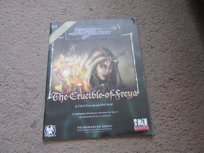 D&D D20 3E 3.5E S&S W1 Crucible of Freya Dungeon Dragon RPG sehr guter Zustand