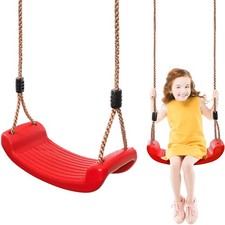 WUWEOT Tree Swing Seat, Outdoor Kids Swing Seat, 220 lbs Hanging Plastic Tree...